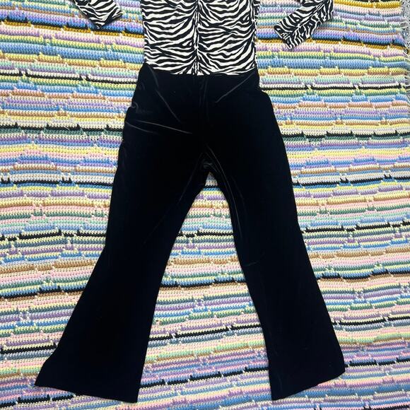 80s Zebra sequin jumpsuit - Picture 8 of 9